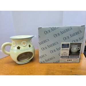 Our America Cotton Daisy Tart Warmer #24033 Used With Original Box